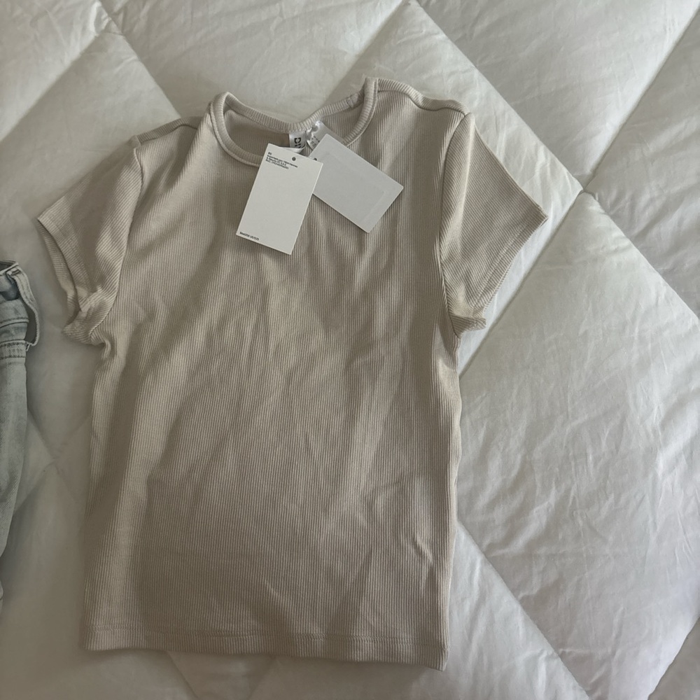 Kids Beige T-Shirt